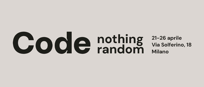 CODE / nothing random